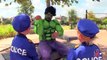 05.Little Heroes 7 - The Germ Police And Their Cop Car - With Spiderman, The Hulk, And Darth Vader_clip7