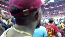 I CRIED AT THE CAVS GAME! WARRIORS AND CAVS FANS GET HEATED! Cavaliers Vs Warriors Game 3