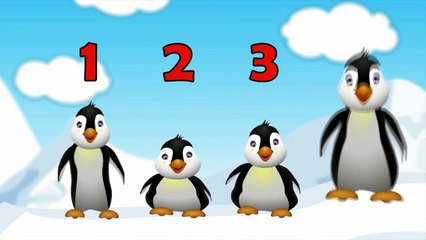 Counting Song 5 Little Penguins for Children, Kids, Babies and Toddlers _ Patty Shukla--scENG