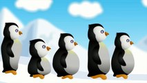 Counting Song 5 Little Penguins for Children, Kids, Babies and Toddlers _ Pa