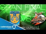 Tigres listo para enfrentar a Alebrijes en la final de la Copa MX