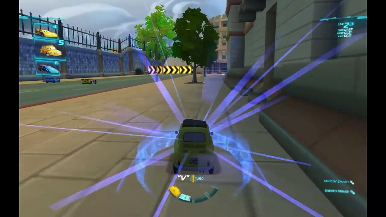 Cars 2 HD ENGLISH Disney Pixar Lightning McQueen - Mater Gameplay (6)