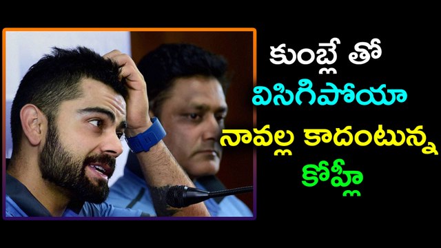Kohli Made Clear His Opinion Of Kumble Before The Committee. | Oneindia Telugu