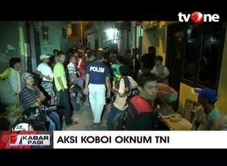 Oknum TNI Lepaskan 7 Kali Tembakan di Daerah Permukiman