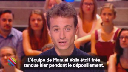 Quotidien : quand les proches de Manuel Valls refusent qu'un journaliste assiste au dépouillement (vidéo)