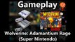 Wolverine  Adamantium Rage (Super Nintendo) - Gameplay