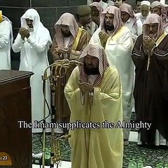 Dua After Namaz Travi From Haram By Shiekh Al Sudais