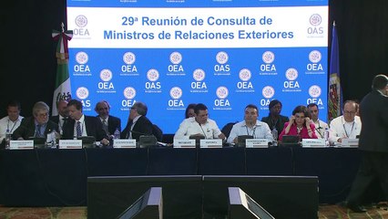 OEA não consegue fechar acordo sobre crise na Venezuela
