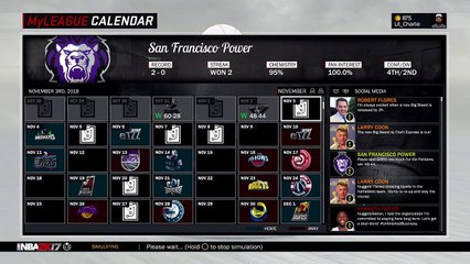 MyLeague Ep 4: San Francisco shows Power