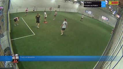 Faute de Alexandre - the  Wailers Vs Pompiers de Poitiers - 19/06/17 21:00 - Ligue 1