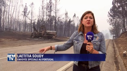 Portugal: piégé au milieu des flammes, cet homme a survécu en restant chez lui