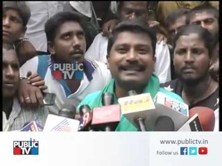 Cauvery Water Row:  Jogi Prem Supports Protest In Mandya