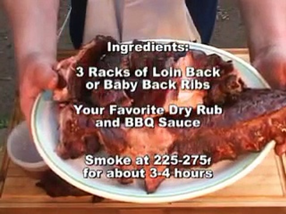 Baby Back Ribs Barbecue by the BBQ Pit Boys