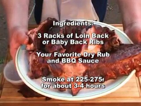 Baby Back Ribs Barbecue by the BBQ Pit Boys
