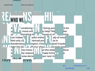 5 Reasons To Hire Removals In Sanderstead For Your Next Move