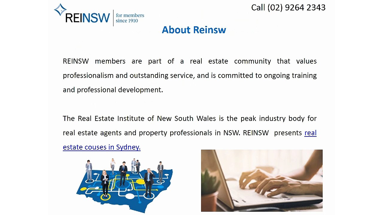 Online Real Estate Courses In Sydney Real Estate Institute Of New South Wales