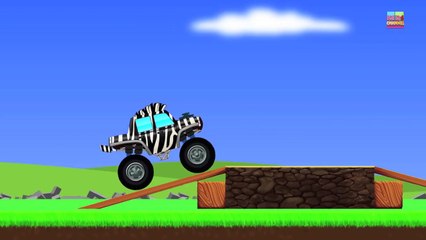 Monster Trucks _ Zebra Trucks _ Car