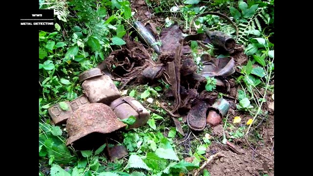 THE EXCAVATION OF THE GERMAN BUNKERS / THE SHOCKING FINDINGS OF THE WW2. N42 / WWII METAL