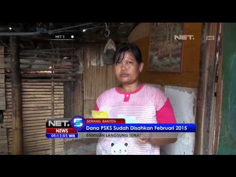 Menteri Sosial Bagikan Kartu PSKS Ke Warga Miskin - NET5