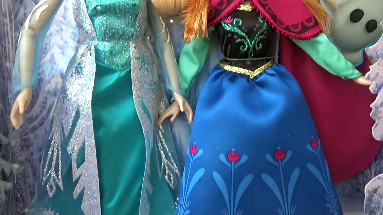 Y Ana muñecas congelado y Anna Elsa corazón frío muñeca elsa unboxing unboxing