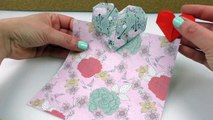 Süßes Herz falten _ DIY Idee für Kinder
