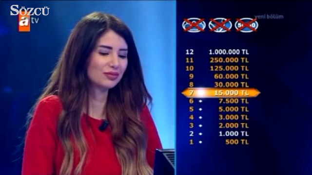 Kim Milyoner Olmak İster’de ilginç hayal