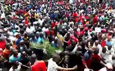 La grande manifestation du peuple malien pour dire NON à la révision constitutionnelle imposée pour le régime de IBK