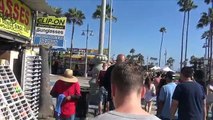 360.Conor McGregor Takes A Segway Along Venice Beach