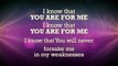 You Are For Me I Kari Jobe