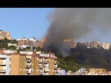 Domenica di incendi tra Napoli e l'area flegrea (19.06.17)