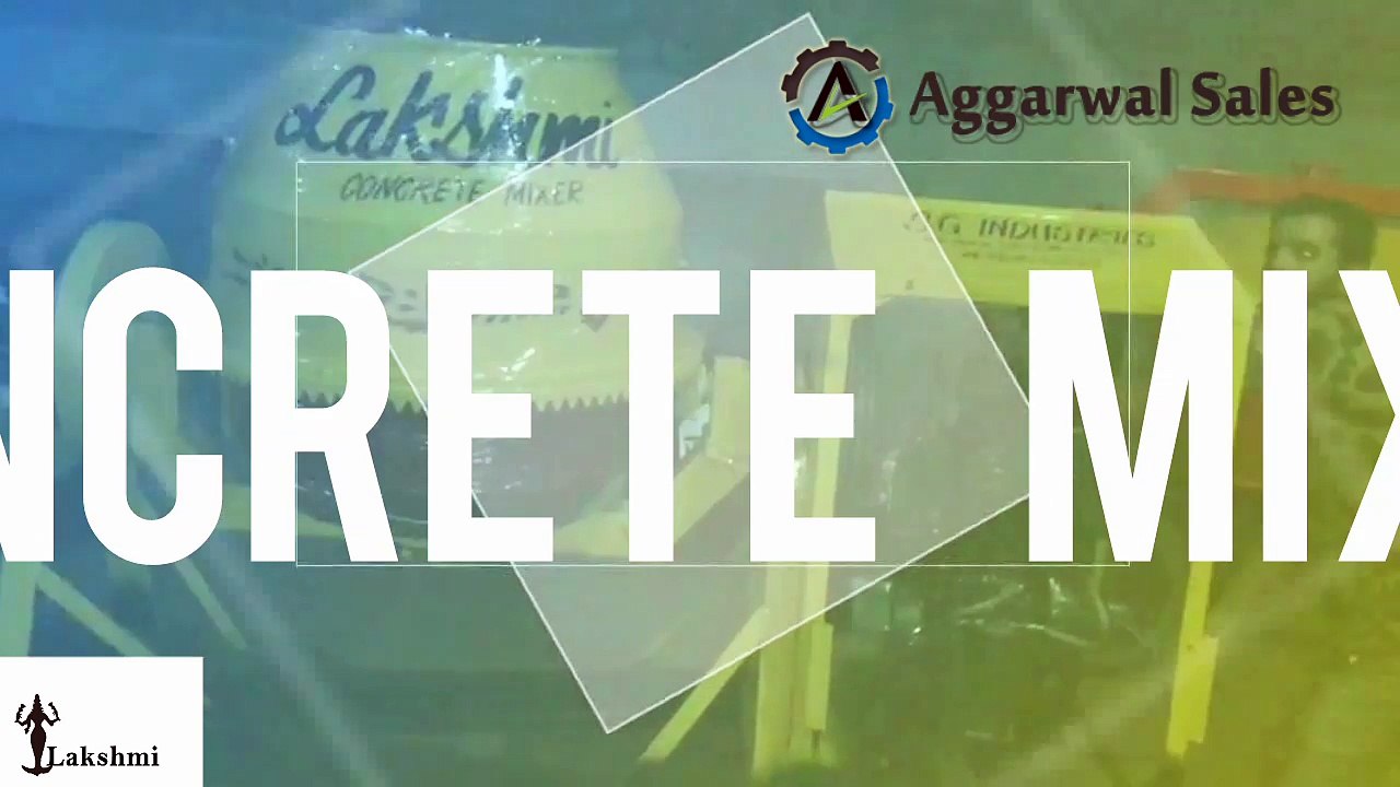 Concrete Mixer Machine In Punjab || Construction Machinery || Batching Plant || Aggarwal Sales Corporation Batala ||