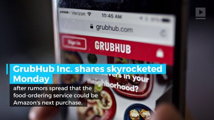 Is Amazon's next big purchase GrubHub?