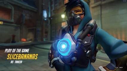 Overwatch: Posted my first tracer POTG a month ago, here's my improvement so far.