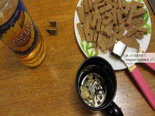 Как сделать домашние сухарики с чесноком на сковороде