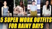 Monsson Fashion: Best work outfits for women in monsoon | Boldsky
