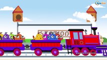 Aprende los colores con Trenes - Aprender colores en español - Vídeos de Trenes Animados Para Niños