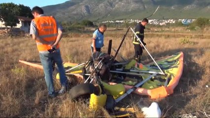 Ölüdeniz'de Microlight Düştü: 2 Yaralı