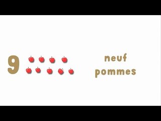 Apprendre à compter - Le chiffre 9 avec Pinpin et Lili