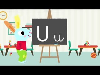 Les lettres de l'alphabet - Apprendre à écrire le U avec Pinpin et Lili