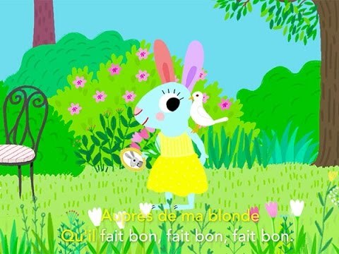 Auprès de ma blonde - Chansons et comptines avec Pinpin et Lili