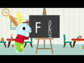 Les lettres de l'alphabet - Apprendre à écrire le F avec Pinpin et Lili