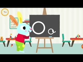 Les lettres de l'alphabet - Apprendre à écrire le O avec Pinpin et Lili