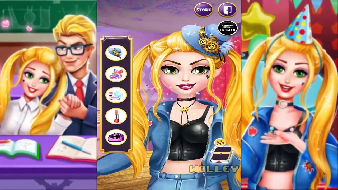 Secret High School 3 Bellas Breakup Story Beauty Salon Dress Up & Make Up Games For Girls