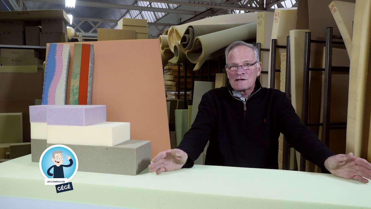 La densité d'une mousse, qu'est-ce que c'est ? Les conseils de Gégé - Matelas Pour Tous