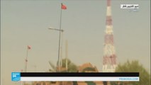 الأعلام التركية ترتفع في سماء العاصمة القطرية الدوحة