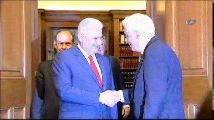 Başbakan Yıldırım, Yunanistan Cumhurbaşkanı İle Görüştü
