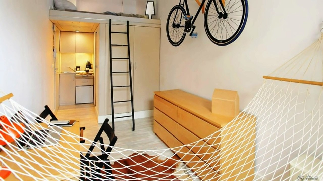 140 sq ft Tiny Apartment in Wroclaw, Poland