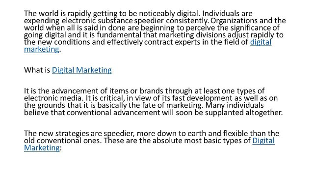 10 Reasons Why Digital Marketing is Important