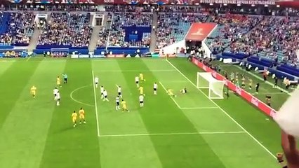 Tomi Juric Controversial Goal vs Germany after VAR Review (Handball ) - Confederations Cup 2017