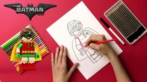 How To Draw and Color Lego Robin! The Lego Batman Movie Drawing Learning Craft _  Crafty Kids-0VnMJ
